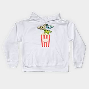 Butterfly Popcorn Kids Hoodie